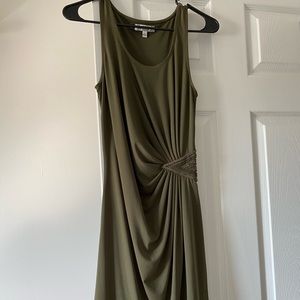 Jennifer Lopez green and gold dress